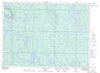 041J16 Mozhabong Lake Canadian topographic map, 1:50,000 scale