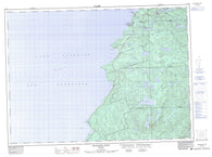 041N02 Mamainse Point Canadian topographic map, 1:50,000 scale