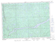 041N08 Grey Owl Lake Canadian topographic map, 1:50,000 scale