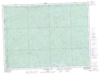 041N09 Blackspruce Lake Canadian topographic map, 1:50,000 scale