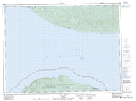 041N13 Bonner Head Canadian topographic map, 1:50,000 scale