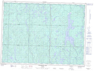 041O06 Wenebegon Lake Canadian topographic map, 1:50,000 scale