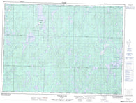 041O07 Wakami Lake Canadian topographic map, 1:50,000 scale