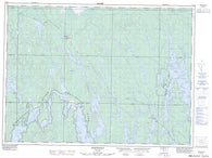 041O08 Biscotasing Canadian topographic map, 1:50,000 scale