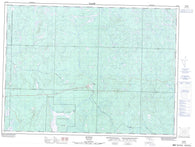 041O10 Sultan Canadian topographic map, 1:50,000 scale