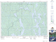 041P01 Obabika Lake Canadian topographic map, 1:50,000 scale