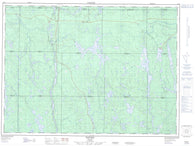 041P05 Westree Canadian topographic map, 1:50,000 scale