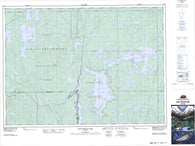 041P08 Lady Evelyn Lake Canadian topographic map, 1:50,000 scale