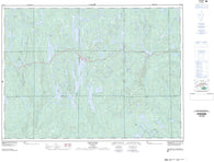 041P10 Gowganda Canadian topographic map, 1:50,000 scale