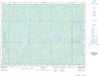 041P14 Sinclair Lake Canadian topographic map, 1:50,000 scale