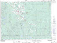 042A08 Ramore Canadian topographic map, 1:50,000 scale
