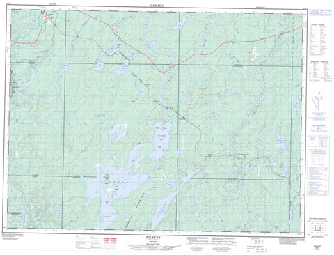 042B01 Foleyet Canadian topographic map, 1:50,000 scale