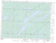 042B05 Missinaibi Lake Canadian topographic map, 1:50,000 scale