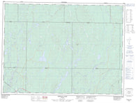 042B08 Oswald Lake Canadian topographic map, 1:50,000 scale