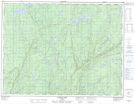 042E04 Gurney Lake Canadian topographic map, 1:50,000 scale