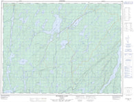 042E06 Wintering Lake Canadian topographic map, 1:50,000 scale