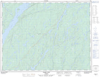 042E07 Spider Lake Canadian topographic map, 1:50,000 scale