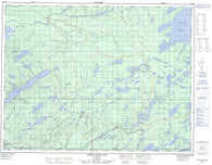 042E13 North Wind Lake Canadian topographic map, 1:50,000 scale