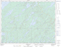 042E14 Treptow Lake Canadian topographic map, 1:50,000 scale