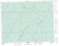 042F02 Hornepayne Canadian topographic map, 1:50,000 scale