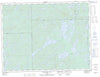 042F03 Obakamiga Lake Canadian topographic map, 1:50,000 scale