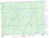 042F08 Pope Creek Canadian topographic map, 1:50,000 scale