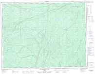 042F12 Kassagimini Lake Canadian topographic map, 1:50,000 scale