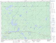 042F13 Flint Lake Canadian topographic map, 1:50,000 scale