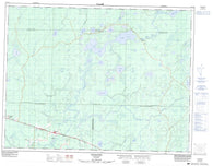 042G10 Opasatika Canadian topographic map, 1:50,000 scale