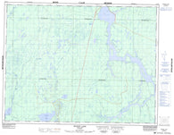 042G16 Bennet Lake Canadian topographic map, 1:50,000 scale