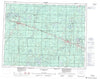 042G Kapuskasing Canadian topographic map, 1:250,000 scale