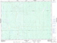 042H01 Mistango Lake Canadian topographic map, 1:50,000 scale