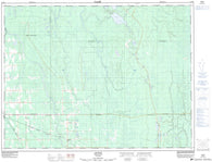 042H02 Abitibi Canadian topographic map, 1:50,000 scale