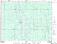 042H06 Gardiner Canadian topographic map, 1:50,000 scale