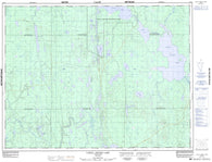 042H07 Little Abitibi Lake Canadian topographic map, 1:50,000 scale