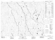 042I07 Wekweyaukastik Rapids Canadian topographic map, 1:50,000 scale