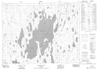 042I08 Kesagami Lake Canadian topographic map, 1:50,000 scale