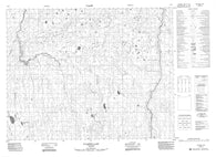 042I09 Glaister Lake Canadian topographic map, 1:50,000 scale