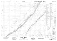 042I14 Moose River Canadian topographic map, 1:50,000 scale