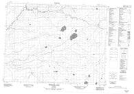 042J05 Serinack Lake Canadian topographic map, 1:50,000 scale