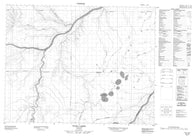 042J08 Wawa Lakes Canadian topographic map, 1:50,000 scale