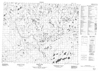 042J14 Skene Lake Canadian topographic map, 1:50,000 scale