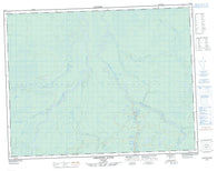 042K01 Limestone Rapids Canadian topographic map, 1:50,000 scale