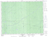 042K04 Atikasibi River Canadian topographic map, 1:50,000 scale