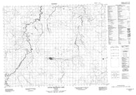 042K11 Little Drowning Lake Canadian topographic map, 1:50,000 scale