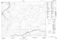 042K12 Furry Lake Canadian topographic map, 1:50,000 scale