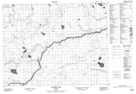 042K13 Barber Lake Canadian topographic map, 1:50,000 scale