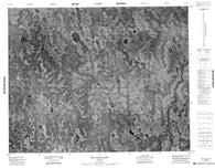 042M08 Big Canoe Lake Canadian topographic map, 1:50,000 scale