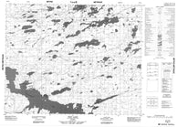 042M12 Tidy Lake Canadian topographic map, 1:50,000 scale