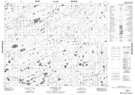 042M14 Sturrock Lake Canadian topographic map, 1:50,000 scale